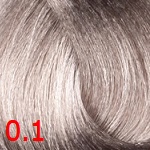 360 hair professional краска 0.1 серебряный блонд