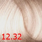 360 hair professional краска 12.32 ультра-светлый блондин бежевый