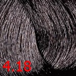 360 hair professional краска 4.18 каштан пепельно-коричневый
