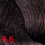 360 hair professional краска 4.6 красный каштан