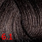 360 hair professional краска 6.1 темный пепельный блондин