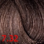 360 hair professional краска 7.32 блондин золотисто-фиолетовый