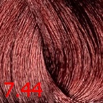 360 hair professional краска 7.44 блондин интенсивный медный